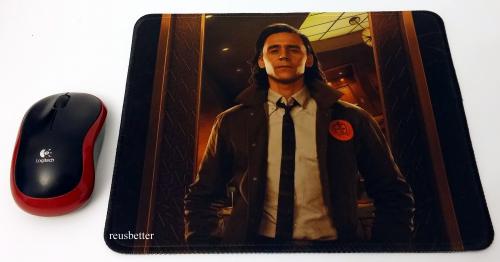 LOKI El President TVA Motiv Mousepad Gamingpad Mauspad