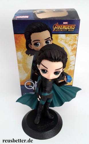 Loki mit Tesserak Model Sammelfigur mit Verpackung  16 cm