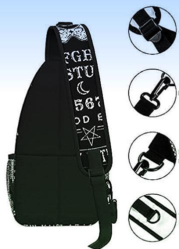 Ouija Board - Schulterrucksack - Unisex Magie Schultertasche Schwarz