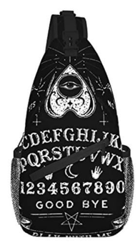 Ouija Board - Schulterrucksack - Unisex Magie Schultertasche Schwarz