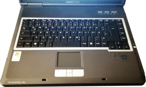 Maxdata Vision 4200X Laptop | Mod 755114 Intel P 1600 MHz 15 Zoll DVD