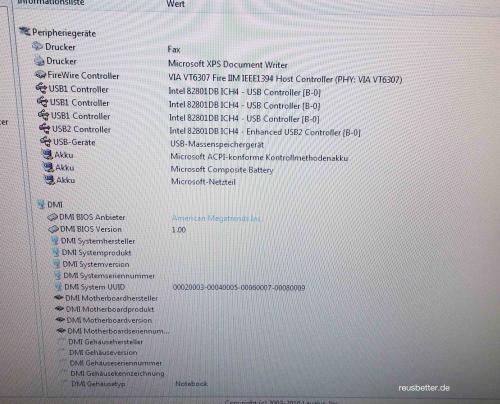 Maxdata Vision 4200X Laptop | Mod 755114 Intel P 1600 MHz 15 Zoll DVD