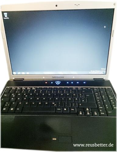 Medion Akoya MD 96350 Laptop ☑️ 250 GB HDD ☑️ Intel Core 2 ☑️ 15.4 Zoll