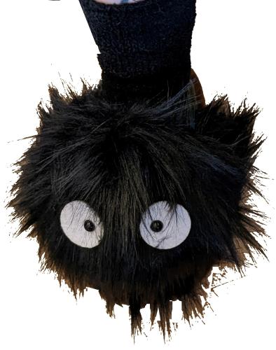 Mein Nachbar Totoro Süße  Rußmännchen Hausschuhe Studio Ghibli Haussschuhe Kawaii