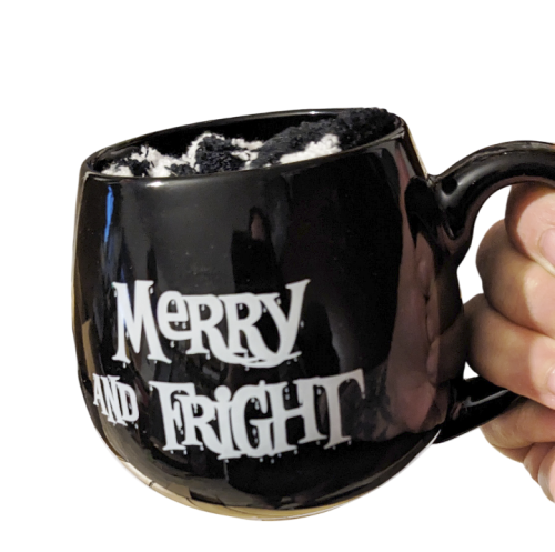 Merry and Fright Tee Pott Set mit Socken fröhlich und schreckliches Set