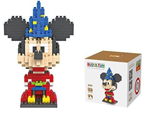 Mickey Maus Zauberer iBlock Fun Micro Block Set mit Box 300 Steine