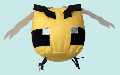 Pixelblock Bee Plushie Minecraft Game Plüsch Biene