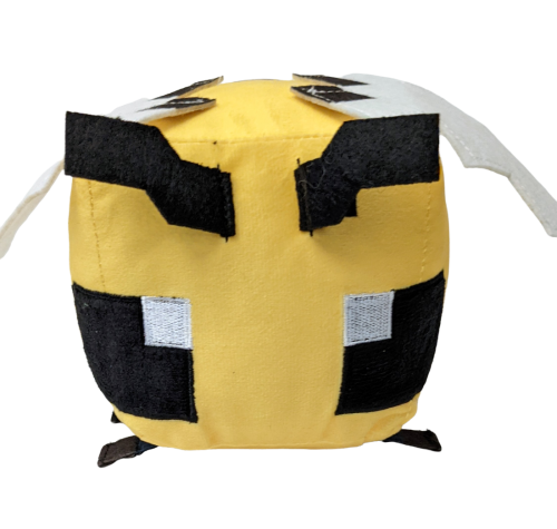 Pixelblock Bee Plushie Minecraft Game Plüsch Biene