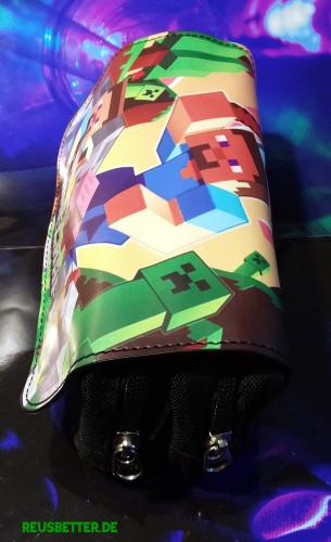 Motiv Minecraft Welt | Stiftemappe, Federmappe - Beauty Case