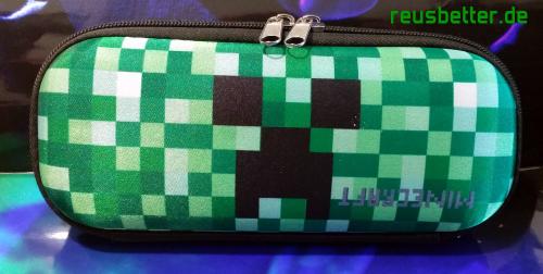 Motiv Pixel Minecraft  -  Hartschalen Mehrzweck Etui