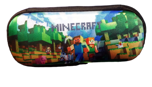 Motiv World Minecraft  -  Hartschalen Mehrzweck Etui