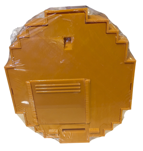 Minecraft inspirierte Kompass Uhr 3D 24h Wand Tisch Deko
