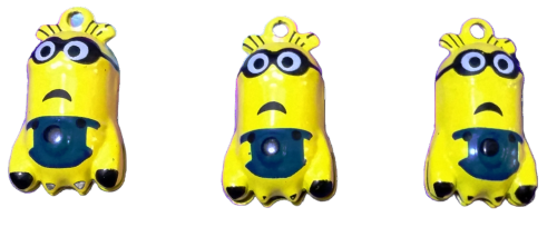 Minions Anhänger Glöckchen Schlüsselanhänger Gelb