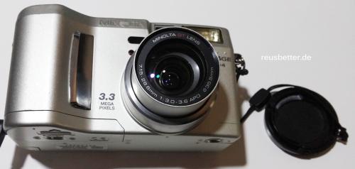 Minolta Dimage S 304 Digitalkamera | 3.2 MP | 1,8" TFT LCD