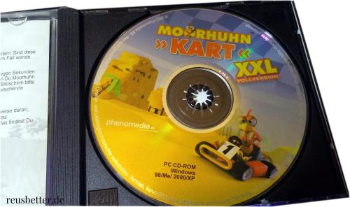 Moorhuhn Kart XXL Vollversion PC CD-ROM