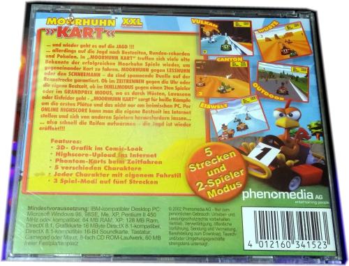 Moorhuhn Kart XXL Vollversion PC CD-ROM