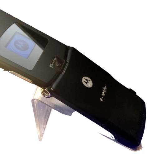 Motorola RAZR V3 Net - Klapphandy | 2,2 Zoll LCD | Android Icons | Schwarz | Simlock Frei