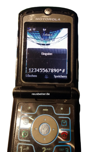 Motorola RAZR V3 Net - Klapphandy | 2,2 Zoll