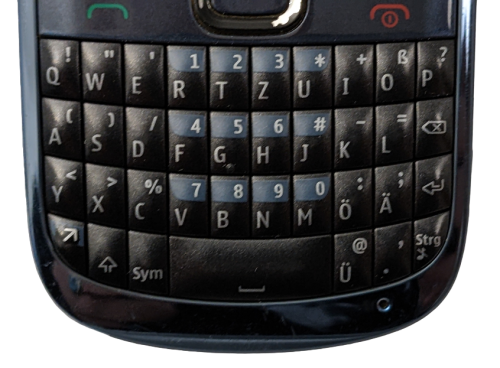NOKIA C3-00 Bar Handy schiefergrau ❖ QWERTY ❖ 2.0 MP 2.4 Zoll ❖ Mobiltelefon