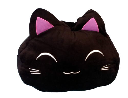 Nemu Neko Samt Plüsch Damen Handtasche Kawaii ► Süße Plüsch Schlafende Katze