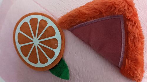 Maneki Neko Kissen Nemuneko Süße Plüsch Schlafende Katze Furyu Rosa Orange