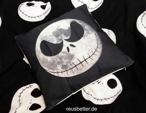 Nightmare Before Christmas | Jack - Mond Kissenbezug