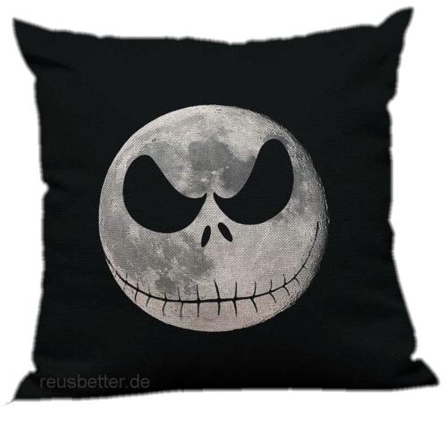 Nightmare Before Christmas | Jack - Mond Kissenbezug