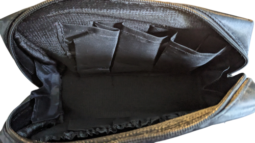 Jack Skellington als Jack Daniels Motiv  Make-Up Kosmetiktasche für die Handtasche