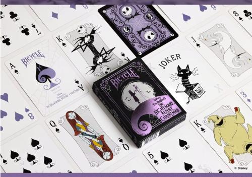 Bicycle Spielkarten Nightmare Before Christmas - Tim Burton Skat | Poker Karten