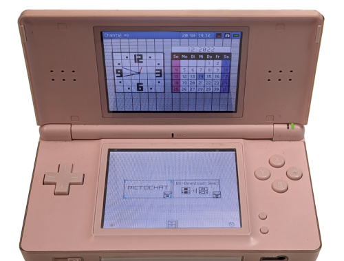 Nintendo DS lite Spielekonsole | Nintendo DS Set USG-001 | Rosa