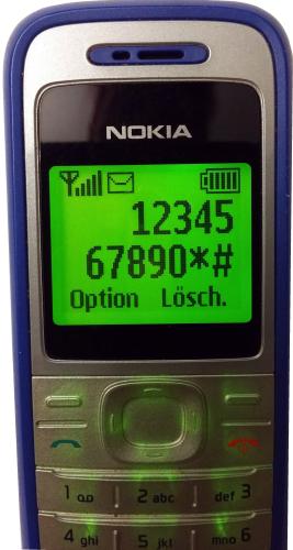Nokia 1200 Handy Blau ohne Vertrag 1.5 Zoll Retro Handy