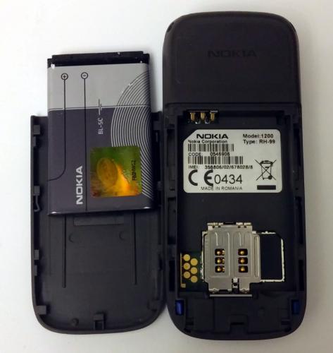 Nokia 1200 Handy Blau ohne Vertrag 1.5 Zoll Retro Handy