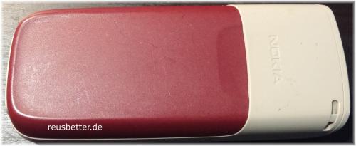 Nokia 1650  | Dunkelrot | Klassisch/Candy-Bar | 1,8 Zoll | SIM frei - Unlock