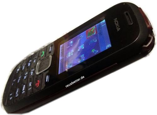 Nokia 1661-2 Handy | 1.8 Zoll | Schwarz | Simlock Frei | Candy-Bar Handy