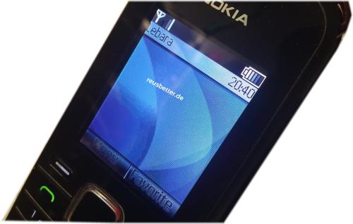 Nokia 1661-2 Handy | 1.8 Zoll | Schwarz | Simlock Frei | Candy-Bar Handy