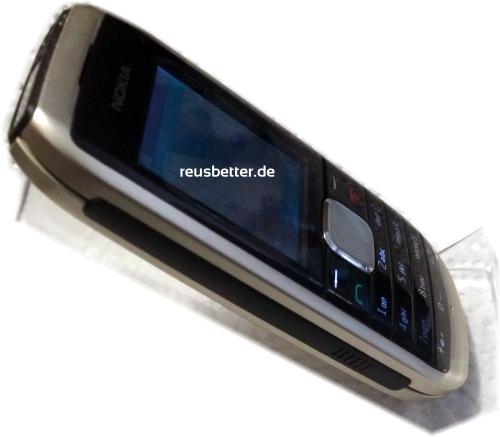 Nokia 1800 Handy | Silber Gray Schwarz | Ohne Simlock | Einsteiger Handy 1.8 Zoll | Radio