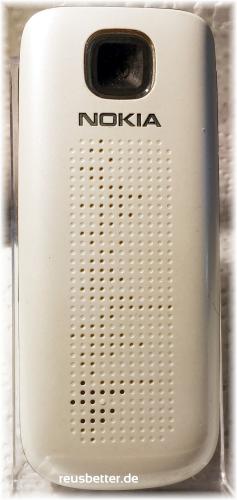 Nokia 2690 Puristen-Handy | 1.8 Zoll | Weiß Schwarz | VGA-Kamera | GPRS-Turbo EDGE