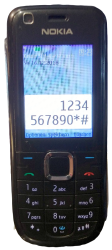 Nokia 3120 - 3120c- classic Handy | graphite | UMTS, GPRS, Kamera mit 2 MP, Musik-Player, Bluetooth, EDGE