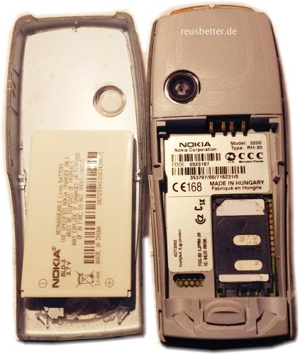 Nokia 3200 Handy | Blau Silber | Simlock Frei | Tri-Band