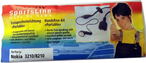 Nokia 3210-8210 Headset ☛ Kopfhörer ☛ Sportsline by Hama