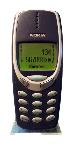 NOKIA 3310 Retro Handy |  Blau  oder Grau | Original Cover | Unlock ohne Vertrag