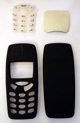 Nokia 3310 Ersatz Handy Cover ☛ Matt Schwarz