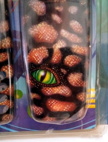 Nokia 3310 Ersatz Handy Cover ☛ Reptil Muster Auge