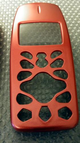Nokia 3510 Handyschale Game Design☛ Fullcover ☛ Schwarz-Blau-Rot ☛ Farbwahl