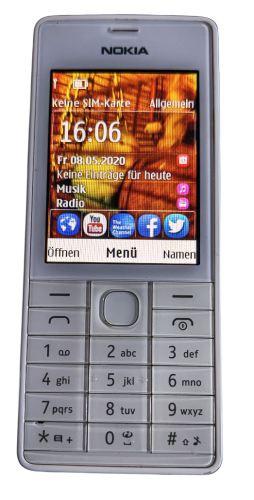 Nokia 515 Mobiltelefon Weiß 5 MP Ohne Simlock