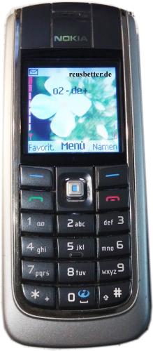 NOKIA 6020 Handy | 1.5 Zoll | GRAU | KAMERA | MP3 | Simlock Frei
