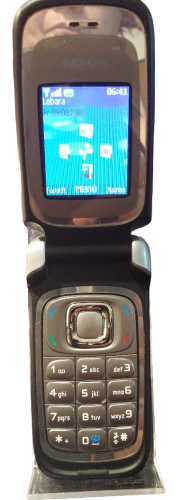 Nokia 6085 Klapphandy [ WLAN Quadband, Kamera, Bluetooth ] Silber