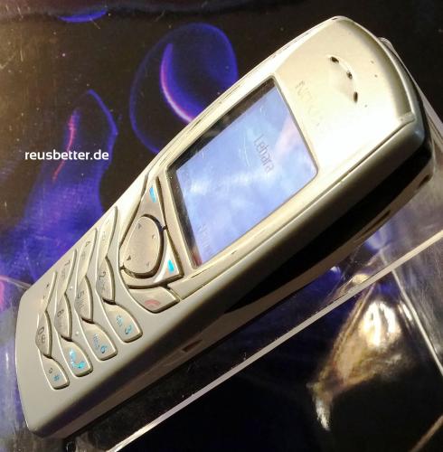 NOKIA 6100 HANDY | 1.5 Zoll | Tri-Band | Business Handy Silber | Infrarot IrDA Wap MMS GPRS
