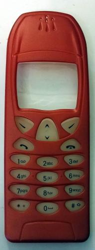 Nokia 6210 Handy Fronthülle Titanrot - Nokia Hülle