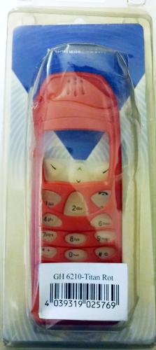 Nokia 6210 Handy Fronthülle Titanrot - Nokia Hülle